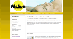 Desktop Screenshot of mcsunsonnenstudio.at