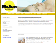 Tablet Screenshot of mcsunsonnenstudio.at